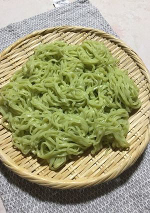 ☆手打ちアスパラうどん☆-レシピのメイン写真