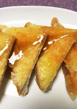 フライパンで簡単☆サクサクチーズトースト-レシピのメイン写真
