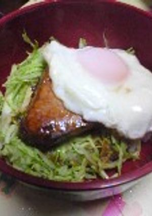 かじきのロコモコ丼♪-レシピのメイン写真