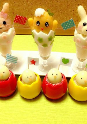イースターなっしーッ♥キャラデコ-レシピのメイン写真