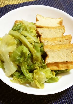 水いらず＊春キャベツで即席煮物-レシピのメイン写真