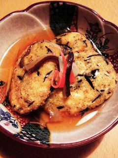 手作りがんもの餡かけ-レシピのメイン写真