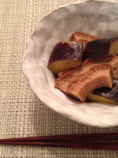 茄子と車麩のさっと煮-レシピのメイン写真