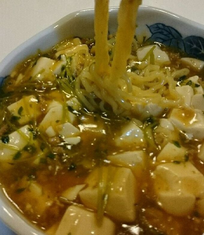 美味しいよ！新感覚の手抜き麻婆ラーメン-レシピのメイン写真