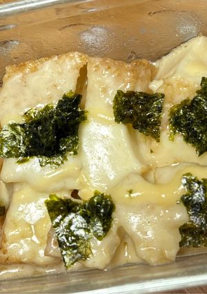 レンジて激うま厚揚げのチーズ麺つゆマヨ-レシピのメイン写真