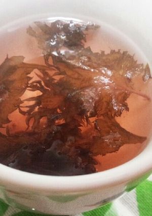 赤しそ茶-レシピのメイン写真