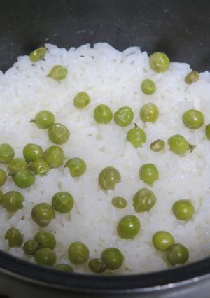 グリーンピースご飯-レシピのメイン写真