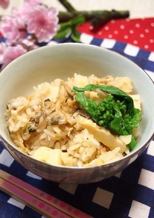 あさりとたけのこの♡炊き込み生姜ごはん-レシピのメイン写真