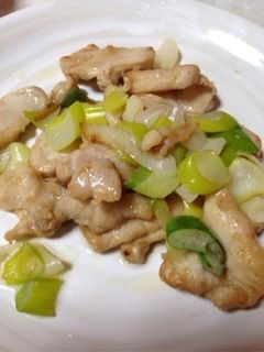簡単‼︎鶏胸肉の塩ダレ炒め-レシピのメイン写真