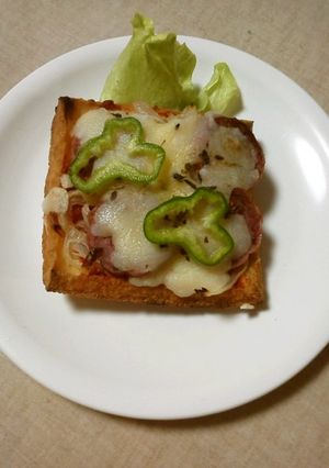 糖質オフ：簡単ピザ-レシピのメイン写真