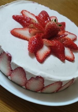 苺のムースケーキ-レシピのメイン写真
