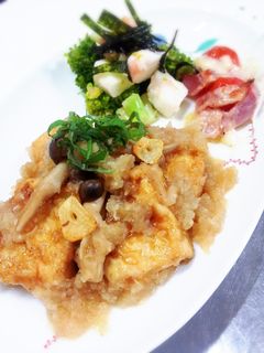 豆腐ステーキ おろしポン酢ガーリック-レシピのメイン写真