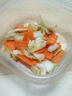 白菜と人参のさっぱり漬け-レシピのメイン写真