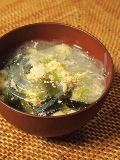 中華風スープ-レシピのメイン写真