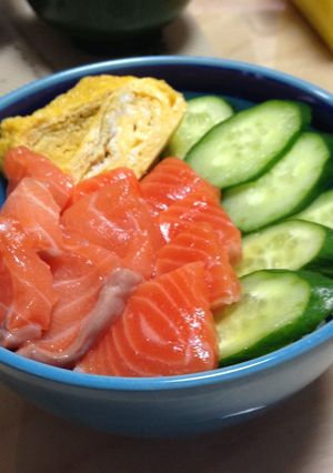 栄養満点!海鮮三色丼-レシピのメイン写真