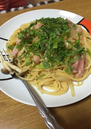 和風しそパスタ-レシピのメイン写真