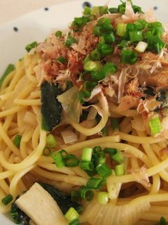 簡単★ツナと玉ねぎときのこの和風パスタ★-レシピのメイン写真