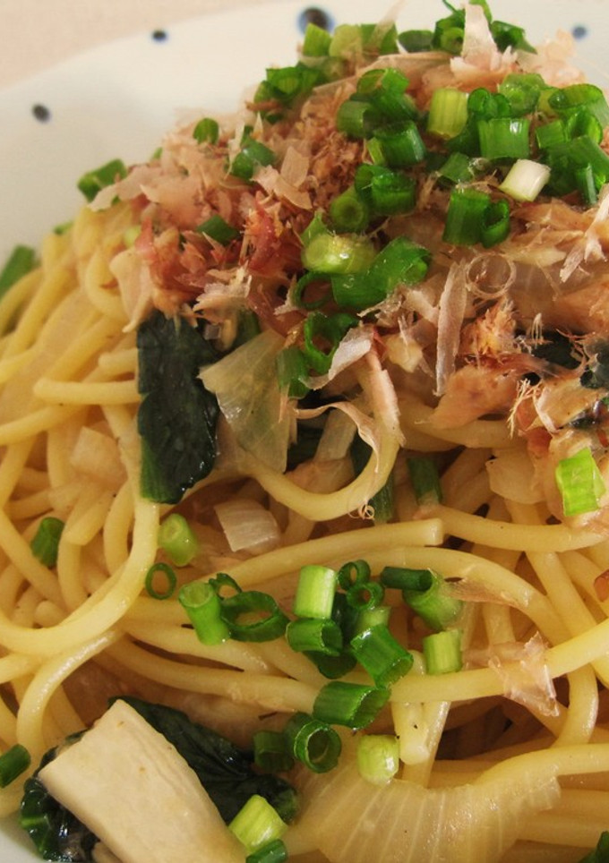 簡単★ツナと玉ねぎときのこの和風パスタ★-レシピのメイン写真