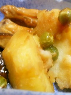 新じゃがの煮物 手羽先と椎茸-レシピのメイン写真