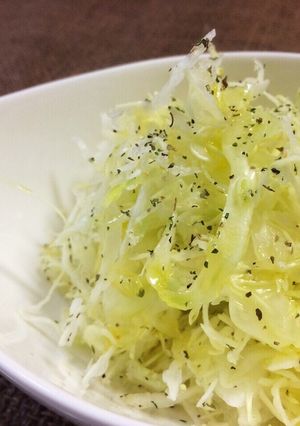 野菜不足解消！キャベツのさっぱりサラダ☆-レシピのメイン写真