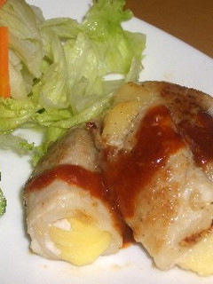リンゴの豚巻ソテー-レシピのメイン写真