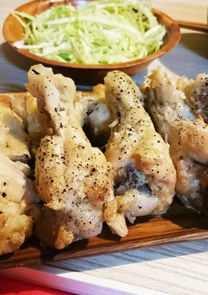スタミナ！圧力鍋で手羽元にんにく！-レシピのメイン写真