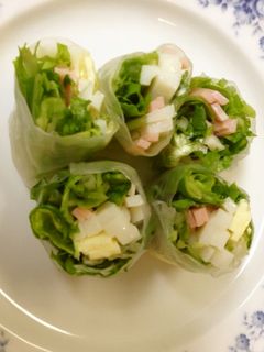 かまぼこの生春巻き-レシピのメイン写真