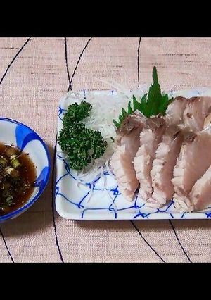 サワラのたたき-レシピのメイン写真