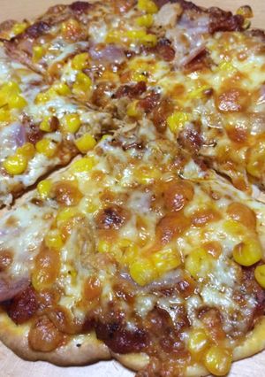 米粉のピザ生地-レシピのメイン写真