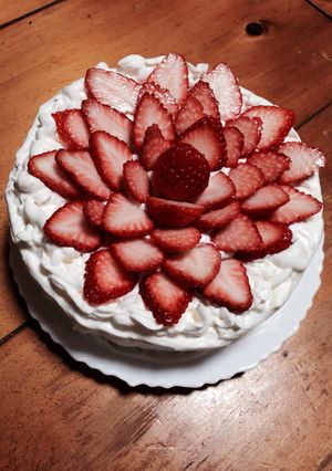 いちごのケーキ-レシピのメイン写真