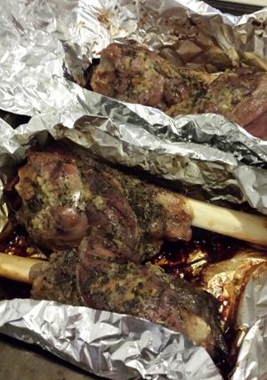 プロヴァンス風ローストラムシャンク-レシピのメイン写真