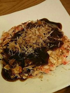 紅しょうがと桜エビでピンクなお好み焼き-レシピのメイン写真
