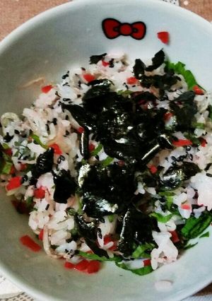 ♡カリカリ梅じゃこご飯(*^^*)♡-レシピのメイン写真
