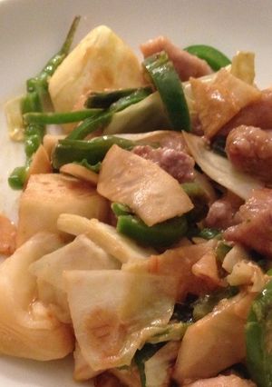 白い回鍋肉。醤無し＆角切り豚ver.-レシピのメイン写真