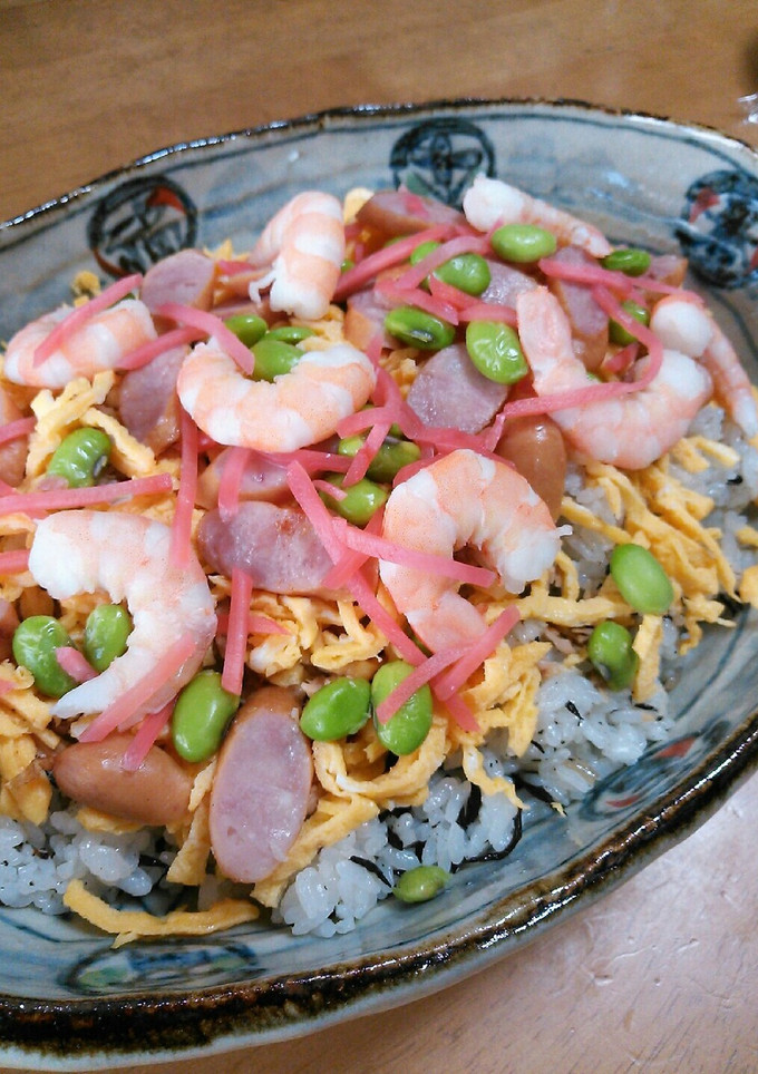 ひじきの煮物リメイク♡簡単洋風ちらし寿司-レシピのメイン写真