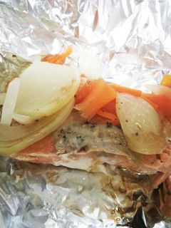 わくわく♪鮭のホイル包み焼き-レシピのメイン写真