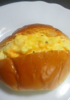 簡単朝食ランチ♪チーズたまごサンド-レシピのメイン写真