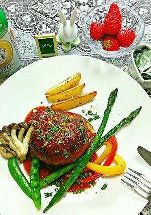 みんな大好き♡簡単！煮込みハンバーグ★-レシピのメイン写真
