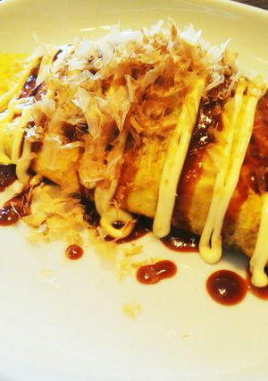休日ランチに♪残り物野菜でオムそば-レシピのメイン写真
