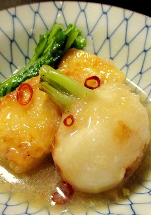 豆腐とかぶのあんかけ-レシピのメイン写真
