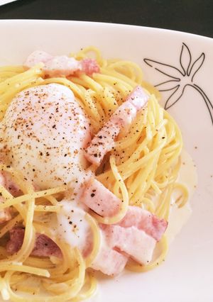 ランチにも♪簡単美味しすぎカルボナーラ♪-レシピのメイン写真