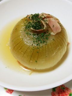 新たまねぎの丸ごと煮-レシピのメイン写真