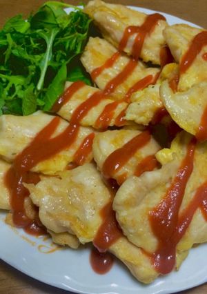 驚きの柔らかさ！鶏ムネ肉でチキンピカタ-レシピのメイン写真