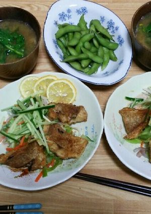 真鯛のカレー風味の南蛮サラダ～仕立て～-レシピのメイン写真