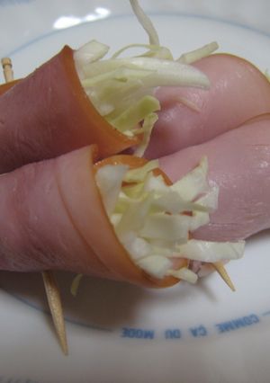 キャベツとハムのサラダ☆お弁当用☆-レシピのメイン写真
