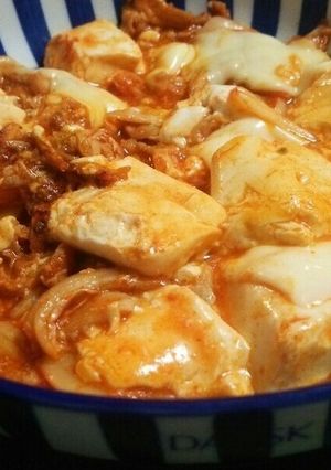 キムチ~豆腐☆-レシピのメイン写真