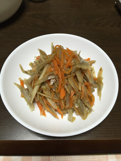 うちの簡単きんぴらごぼう-レシピのメイン写真