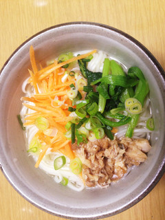 煮魚入りにゅうめん-レシピのメイン写真