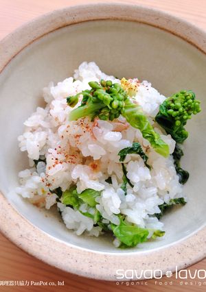 梅と菜の花の爽やか混ぜご飯-レシピのメイン写真