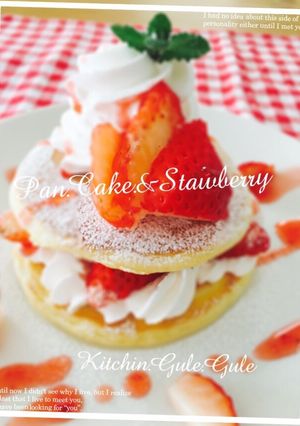 もっちり美味しい♪わたしのパンケーキ-レシピのメイン写真